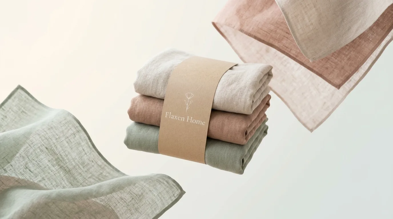 Linen bedding