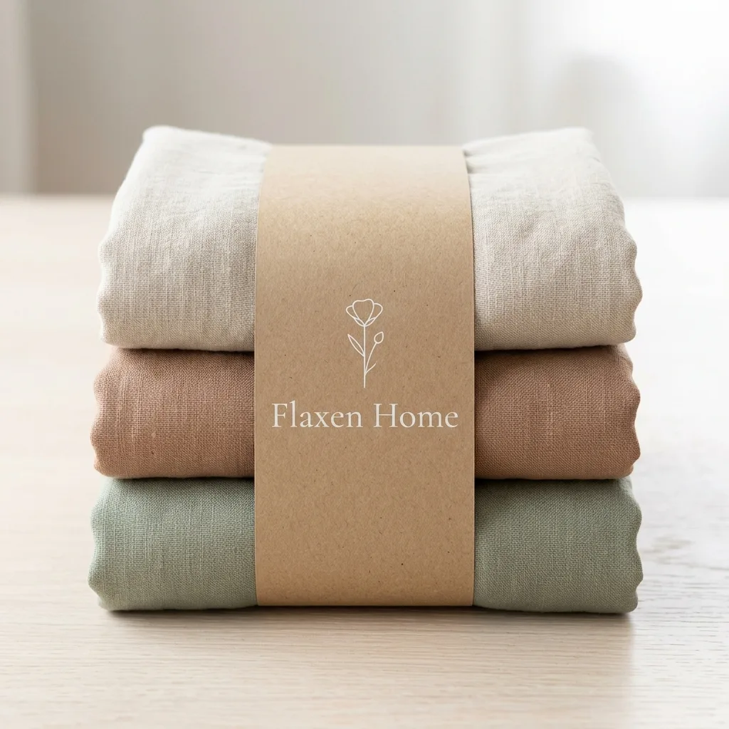 Linen bedding
