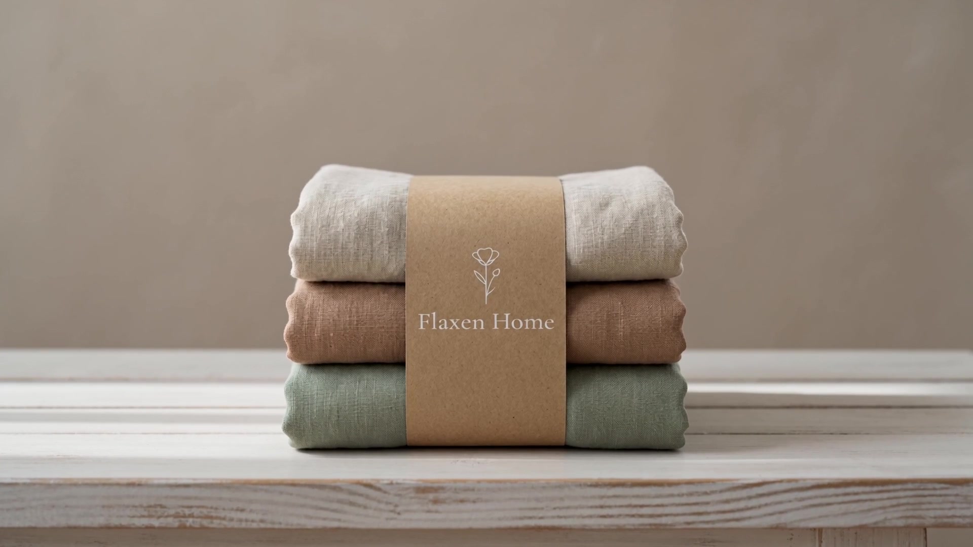 Linen bedding
