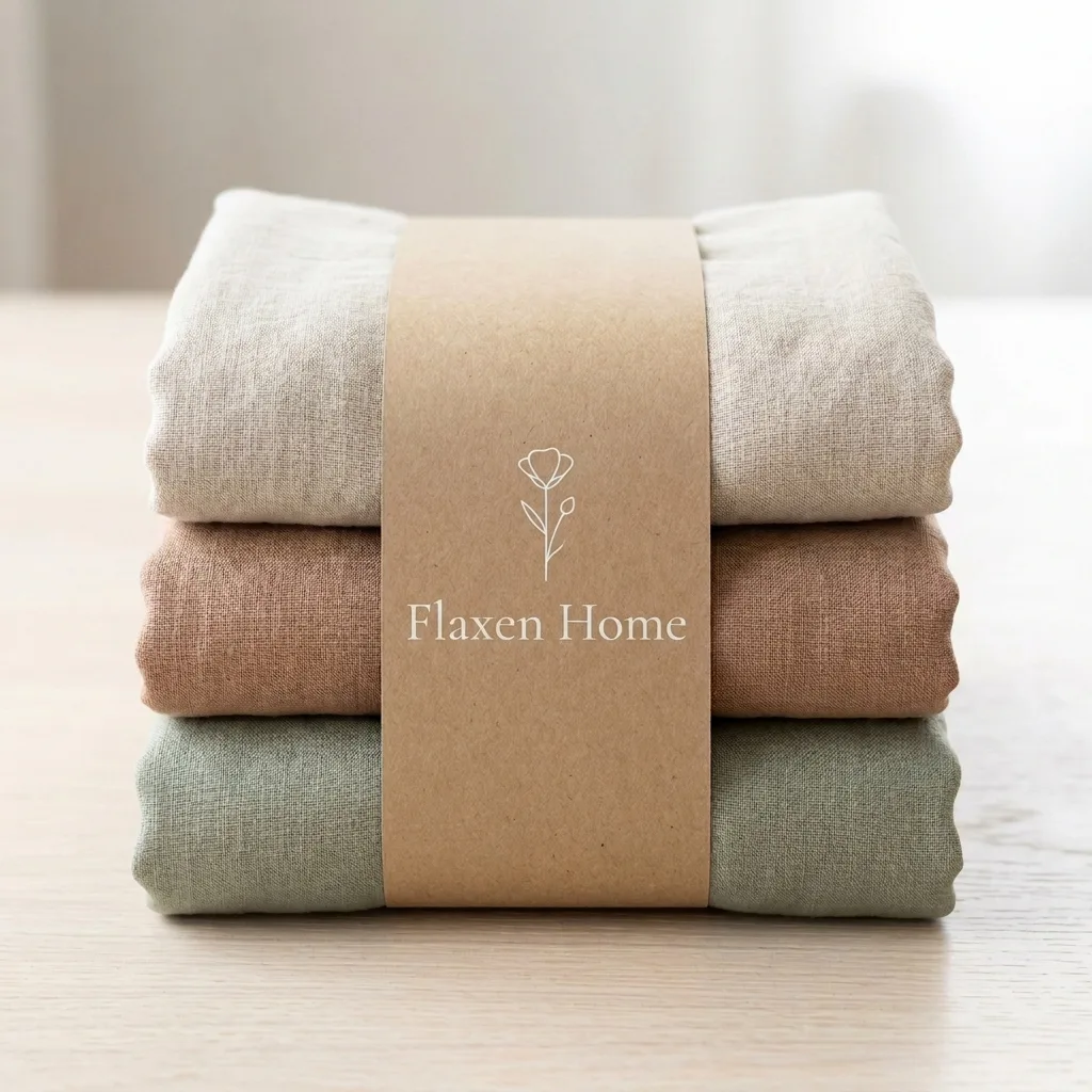 Linen bedding