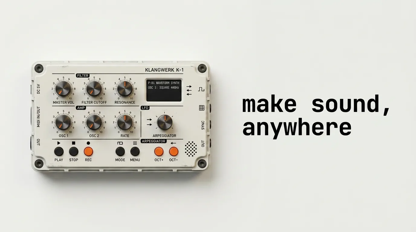 Pocket synth