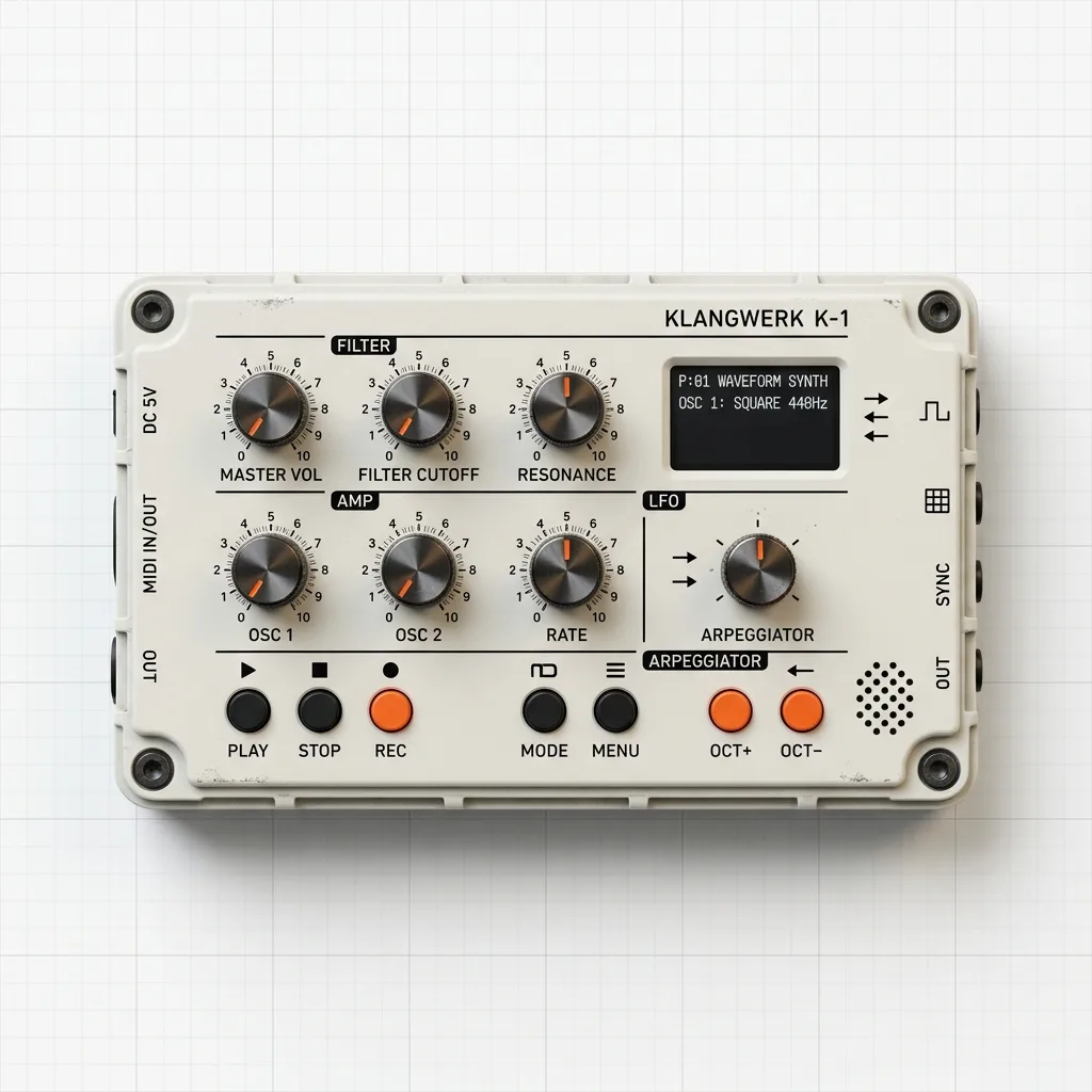 Pocket synth