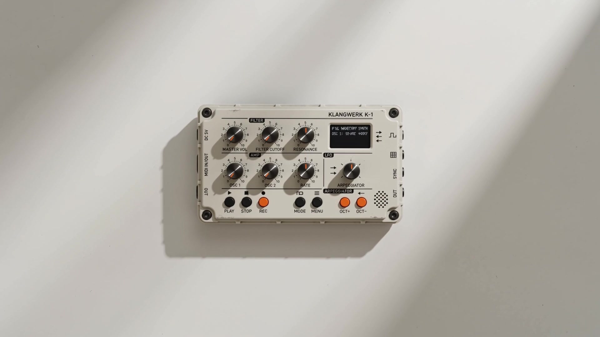 Pocket synth